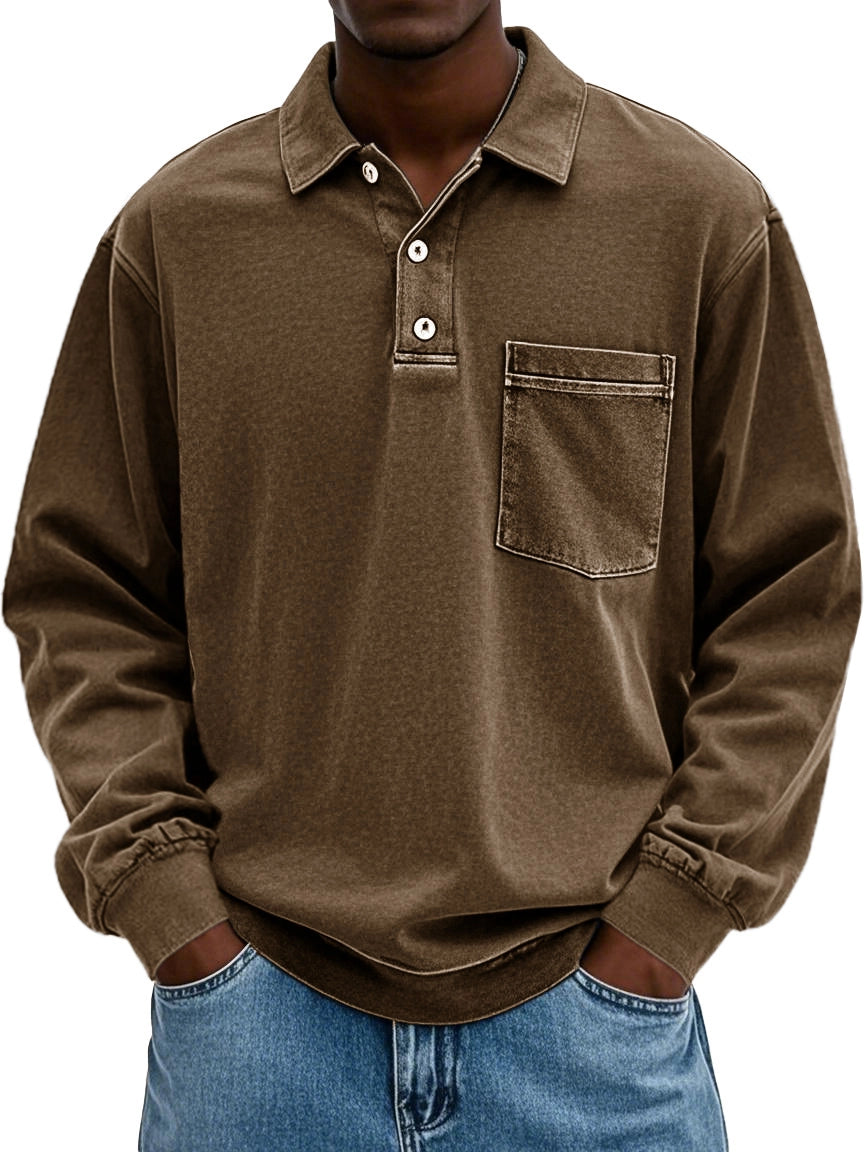 Men love this comfortable polo shirt.