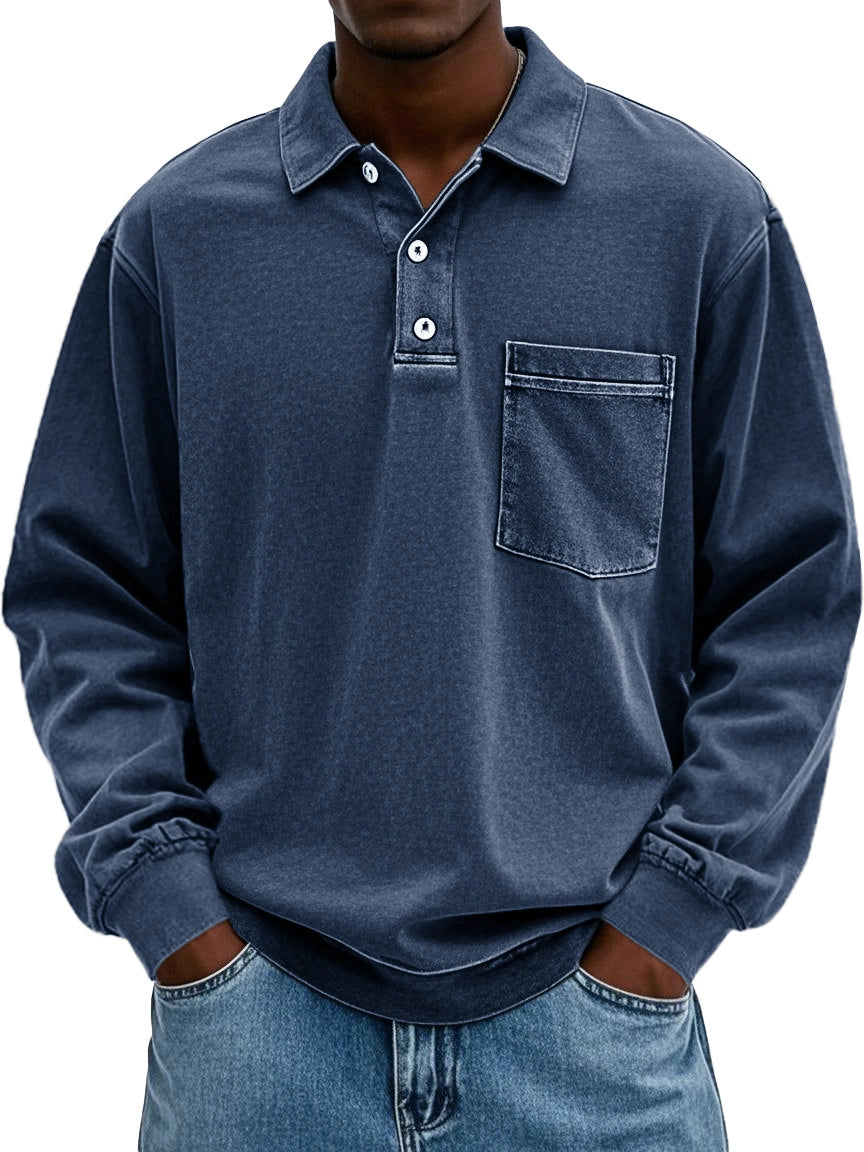 Men love this comfortable polo shirt.