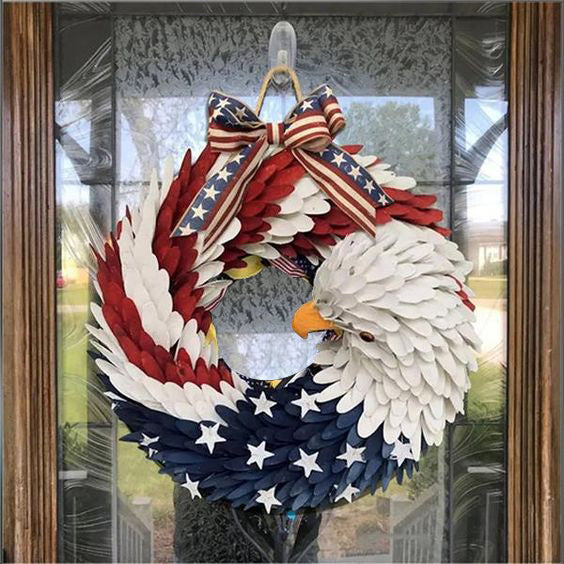Don't Miss Out! Celebrate America's 250 Years of Service and Heritage with the Limited-Edition Eagle Wreath!