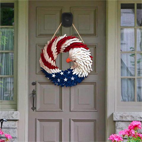 Don't Miss Out! Celebrate America's 250 Years of Service and Heritage with the Limited-Edition Eagle Wreath!