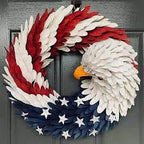 Don't Miss Out! Celebrate America's 250 Years of Service and Heritage with the Limited-Edition Eagle Wreath!