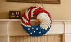 Don't Miss Out! Celebrate America's 250 Years of Service and Heritage with the Limited-Edition Eagle Wreath!