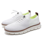 Breathable fly knit trendy casual shoes for men