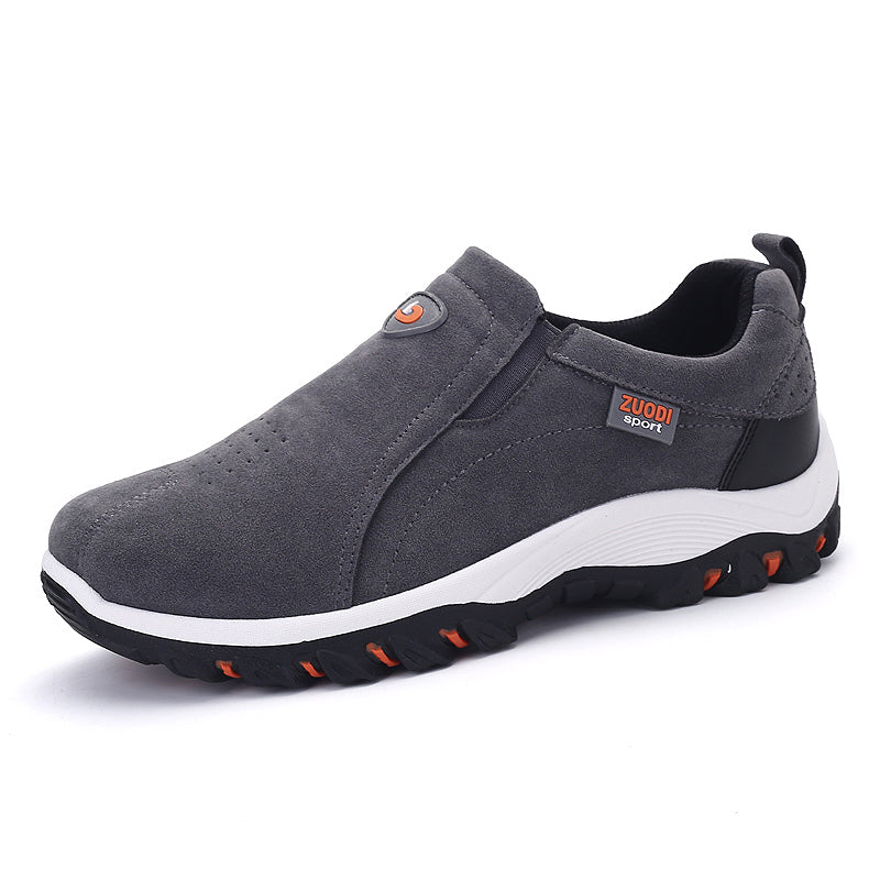 Men's versatile suede casual shoes