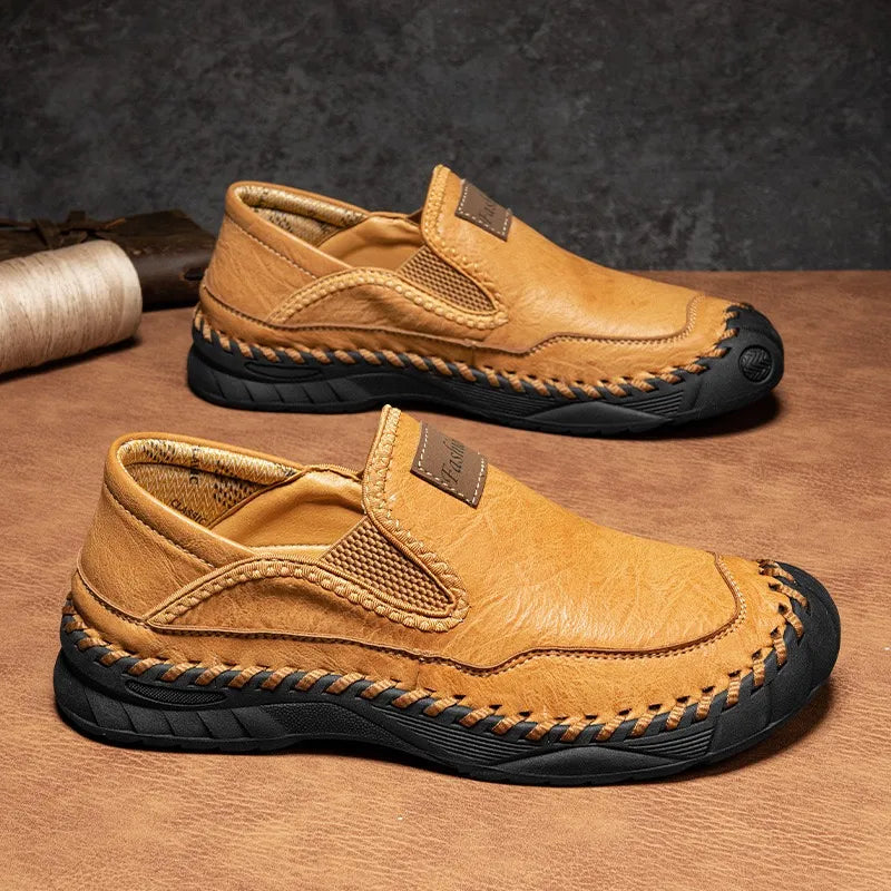 ⏰Last Day! 60% OFF 🔥ideacloth®Men's - Genuine Leather Orthopedic Outdoor Loafers