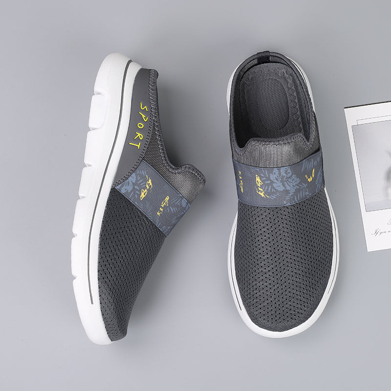 MEN  COMFORT BREATHABLE SUPPORT SPORTS SLIP-ON SLIPPERS