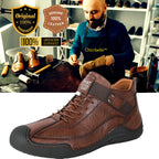 LAST DAY! 60% OFF 🔥⏱️ Christmas Sale ⏱️🔥 Men’s Hand-Stitched Non-Slip Casual Leather Boots | Stylish & Casual Men’s Footwear