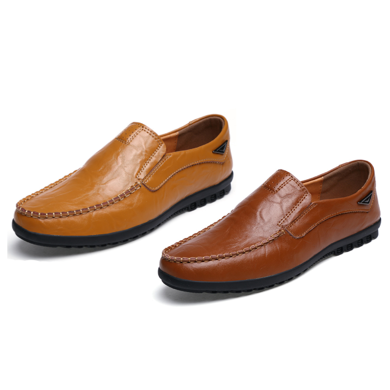 Last Day 60% OFF🔥Men's genuine calfskin leather Slip-On Loafers