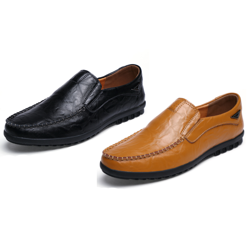 Last Day 60% OFF🔥Men's genuine calfskin leather Slip-On Loafers