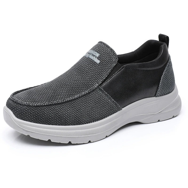 LAST DAY 60% OFF🔥Men's Arch Support Slip-On Loafers, EVA Boat Shoes,Orthopedic Walking Shoes