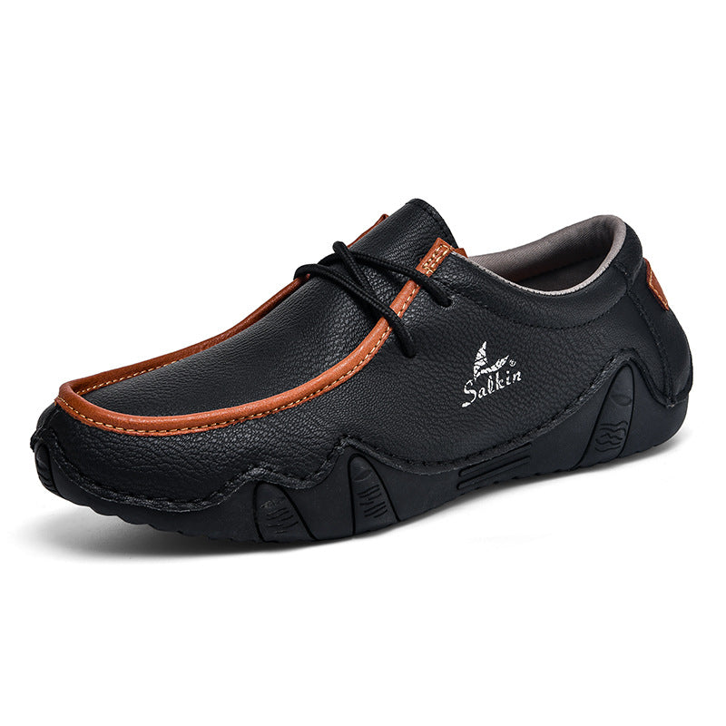 Men's Daily Lightweight Comfortable And Durable Slip-On Arch Support Orthopedic Loafers