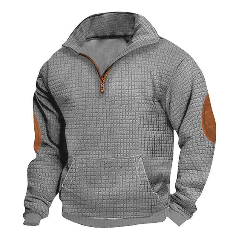 Men's  Long Sleeve Cashmere Sports Sweater