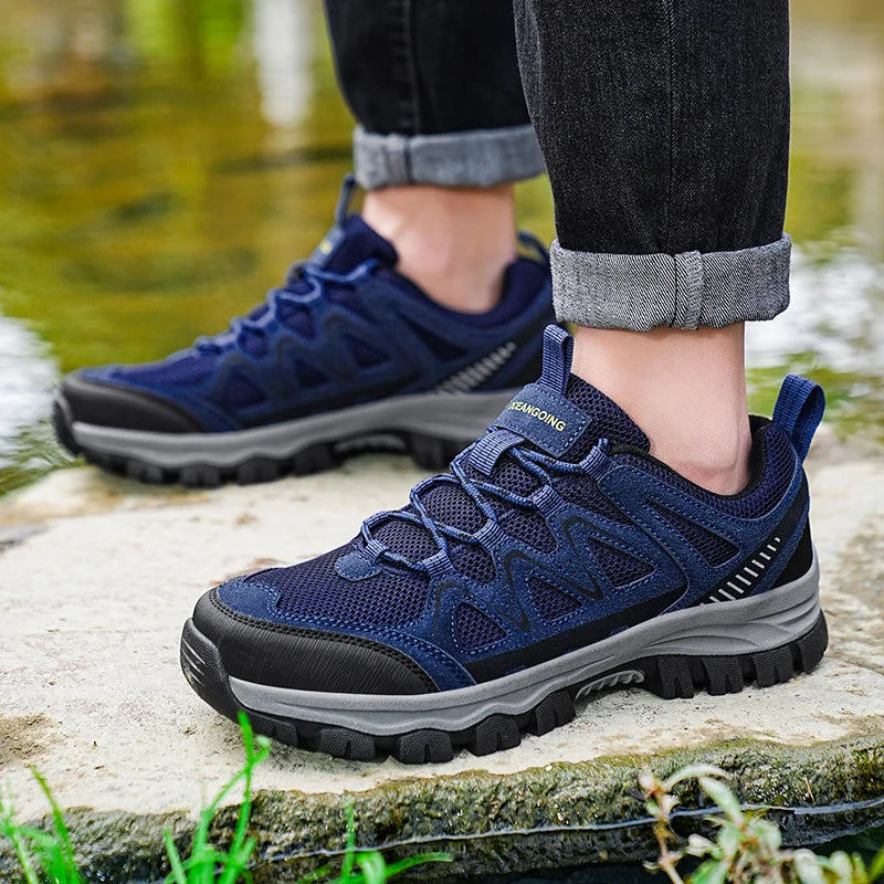 Men's stylish breathable orthopedic shoes