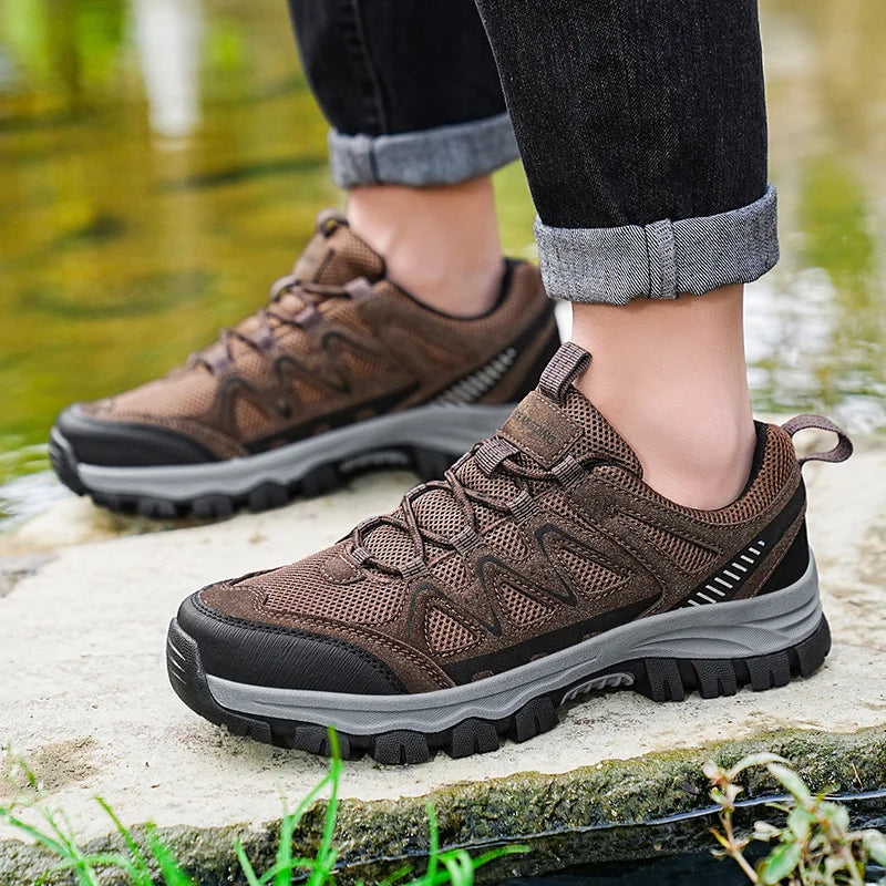 Men's stylish breathable orthopedic shoes