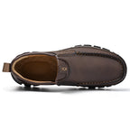 ⏰Promotion 60% OFF - 2025 New Men's Orthopedic Comfortable Casual Genuine Leather Slip On Loafers