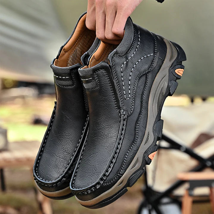 ⏰70% OFF Only today - 2025 Hot selling men's casual thick-soled non-slip orthopedic leather boots