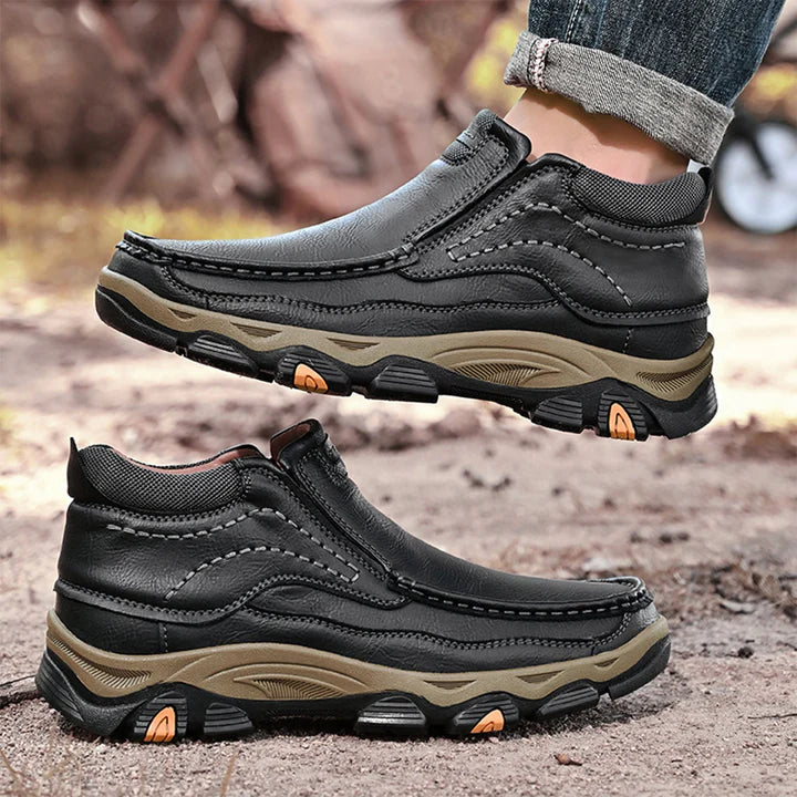 ⏰70% OFF Only today - 2025 Hot selling men's casual thick-soled non-slip orthopedic leather boots