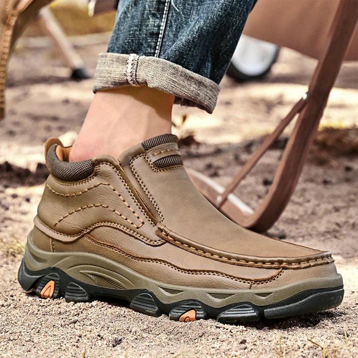 ⏰70% OFF Only today - 2025 Hot selling men's casual thick-soled non-slip orthopedic leather boots