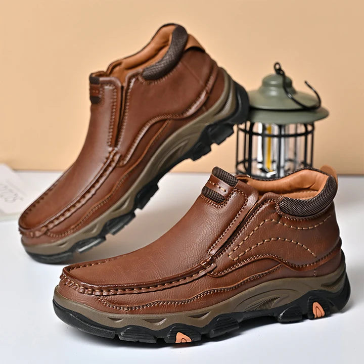 ⏰70% OFF Only today - 2025 Hot selling men's casual thick-soled non-slip orthopedic leather boots