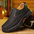 ⏰Promotion 70% OFF - 2024 Upgrade Men's Orthopedic Comfortable Casual Genuine Leather Slip On Loafers (Lace-up)