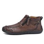 ⏰ Limited-Time 70% OFF – Men’s - Leather Driving Boots | Wide Toe, Arch Support, Waterproof, Pressure Relief, Non-Slip Comfort for Everyday & Travel