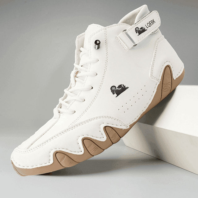 ⏰Promotion - 60% OFF🔥Barefoot Shoes Italian - Suede Velcro High Boots