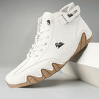 ⏰Promotion - 60% OFF🔥Barefoot Shoes Italian - Suede Velcro High Boots