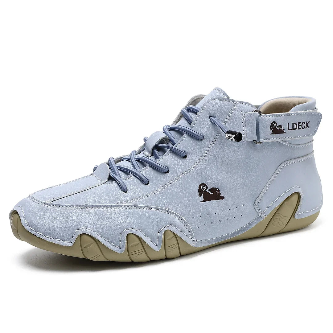 ⏰Promotion - 60% OFF🔥Barefoot Shoes Italian - Suede Velcro High Boots