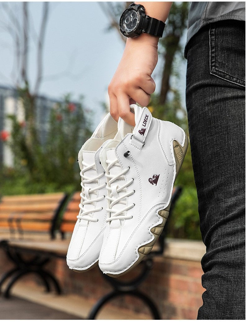 ⏰Promotion - 60% OFF🔥Barefoot Shoes Italian - Suede Velcro High Boots