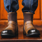 Men's Vintage Western Cowboy Martin Boots