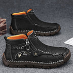 (⏰Last Day 70% OFF🔥)Men's Top-Quality Motorcycle Boots Hand-Stitched Genuine Leather Boots