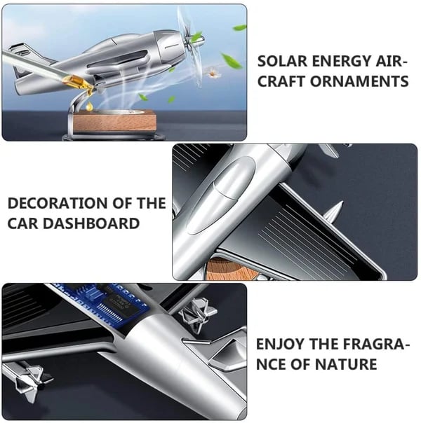 Solar Aircraft With Unique Fragrance