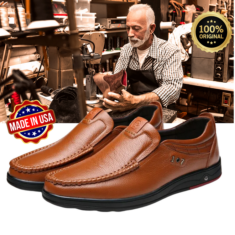 Men's Comfortable Relaxed Fit Lightweight Breathable Arch Support Cushioned Walking Shoes