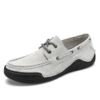 Spring Handmade Color Matching Casual Retro Suede Leather Shoes- Limited 50% off Sale