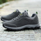 Men's Waterproof Breathable Lightweight Arch Support Hiking Shoes for Plantar Fasciitis (Medical Certification)