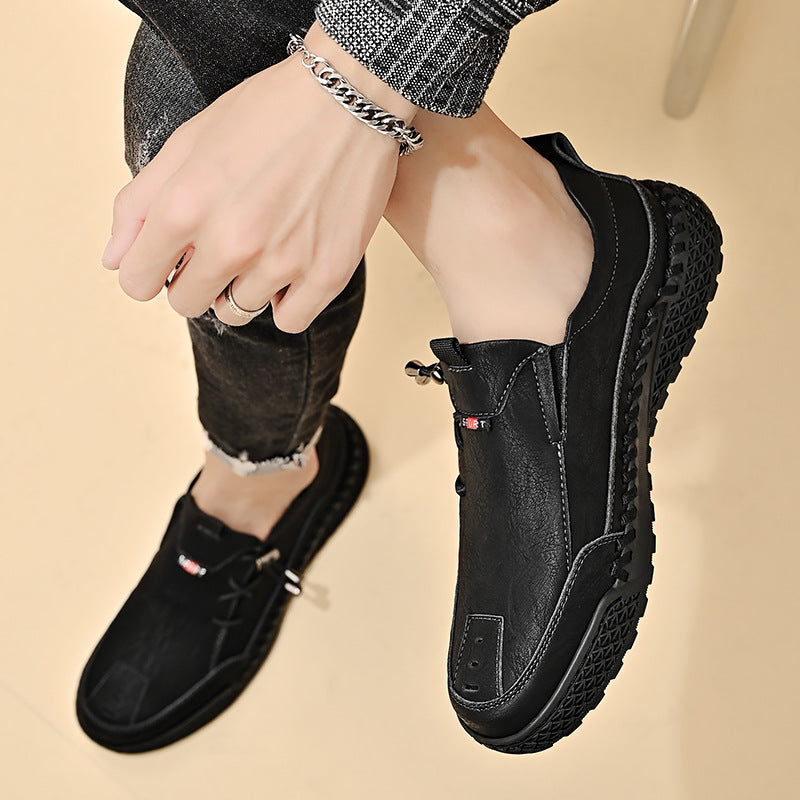 MerrfeetTM⏰Promotion - 70% OFF🔥Men's Handmade Genuine Leather Glue-Free Slip-on Orthopedic Shoes