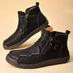 (🔥CLEARANCE SALE - 70% OFF)Men's Hand-sewn Cowhide Boots Comfortable Waterproof And Non-slip