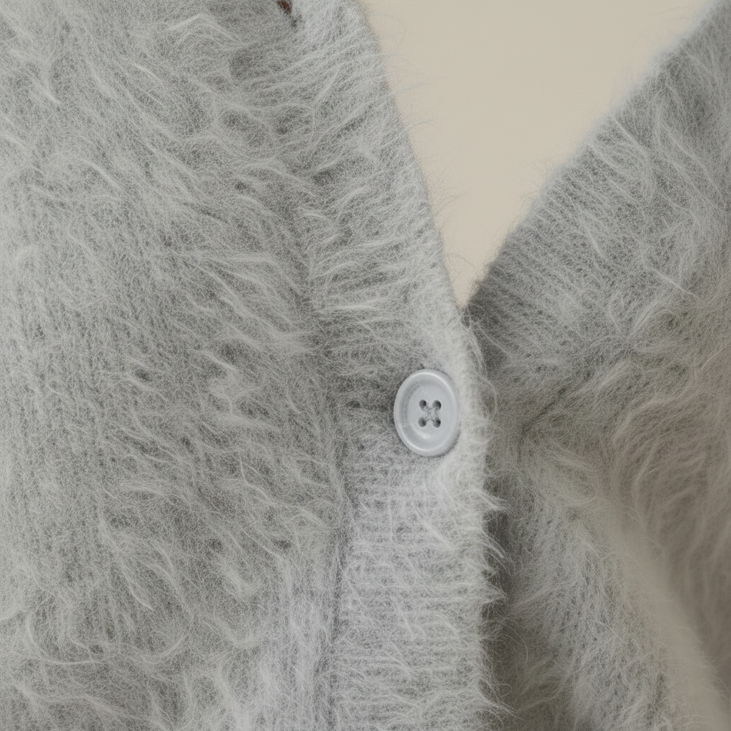 Cotton V-Neck Cardigan