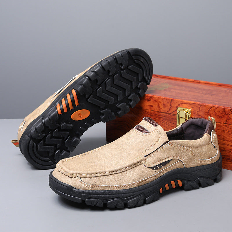 ⏰Promotion 70% OFF - 2025 Upgrade Men's Orthopedic Comfortable Casual Genuine Leather Slip On Loafers