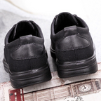 Men's Casual Canvas Shoes Waterproof Orthopedic Walking Shoes
