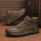 (🔥CLEARANCE SALE - 70% OFF) Men's Handcrafted Cowhide Shoes - Relieve Foot Pain