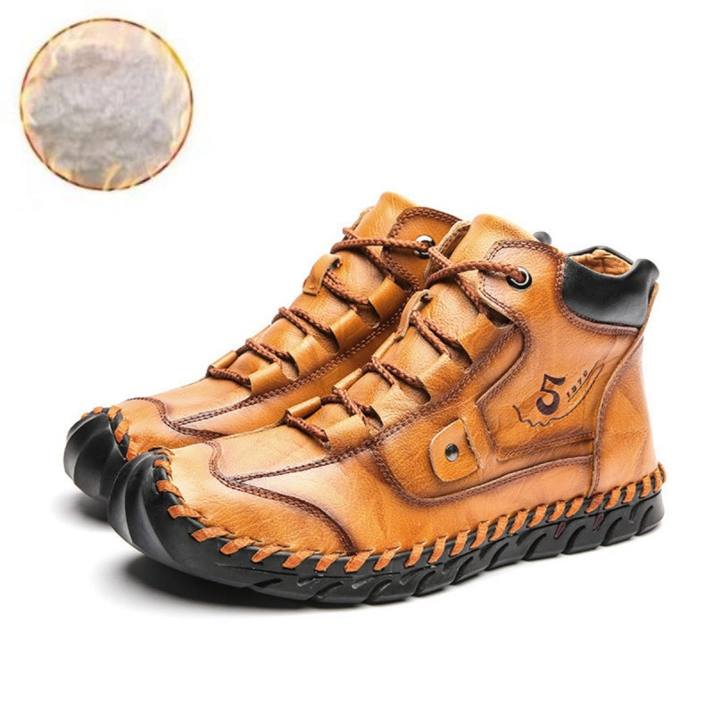 🔥LAST DAY 70% OFF🔥 Stitched Hand-Sewn Embossed Cowhide Medical Shoes