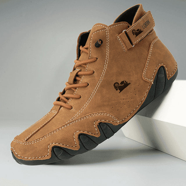 ⏰Promotion - 60% OFF🔥Barefoot Shoes Italian - Suede Velcro High Boots