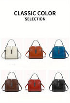 Retro Crossbody Bag with Adjustable Strap