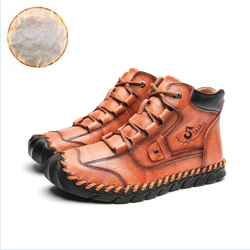 🔥LAST DAY 70% OFF🔥 Stitched Hand-Sewn Embossed Cowhide Medical Shoes