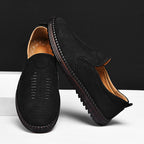 ⏰Limited Time Sale 70% OFF-Men's Slip-On Orthopedic Leather Dress Loafers – Anti-Slip, Breathable & Comfortable with Arch Support for All-Day Wear