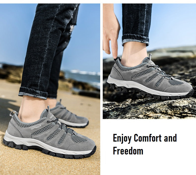 🔥ON THIS WEEK SALE 50% OFF🔥Men's Orthopedic Hiking Walking Shoes-Proven Plantar Fasciitis, Foot and Heel Pain Relief-Mennee®