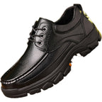 ⏰Promotion 70% OFF - 2024 Upgrade Men's Orthopedic Comfortable Casual Genuine Leather Slip On Loafers (Lace-up)