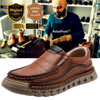 ⏰Promotion 70% OFF - 2025 Spring Men's Orthopedic Comfortable Genuine Leather Slip On Walking Shoes