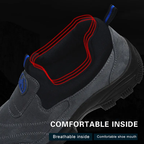 Comfortable orthotic support non-slip hiking shoes waterproof breathable shoes